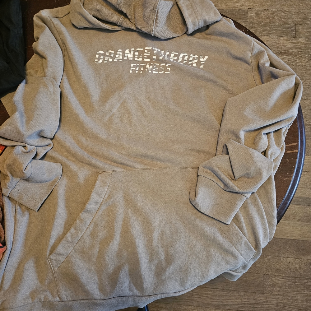 Orangetheory Women's Beige Hoodie
